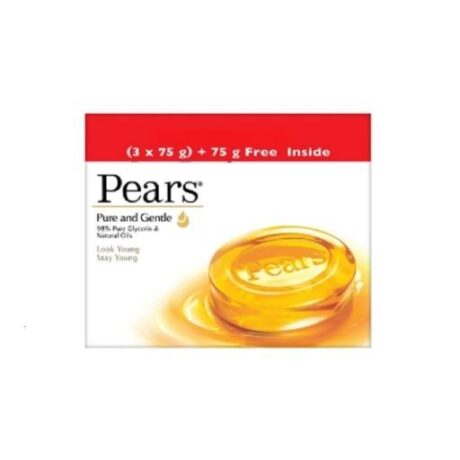 Pears Soap 3X75g (Pure & Gent.)