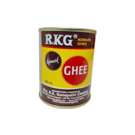 RKG Agmark Ghee 100Ml Tin