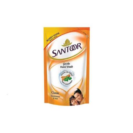 Santoor Handwash 180Ml Pouch