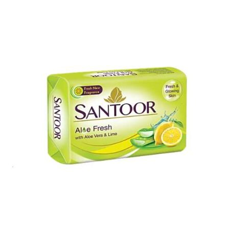 Santoor Soap 100g (Lime & Aloe Vera)