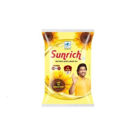 Sunrich Sunflower Oil 1Ltr Pouch